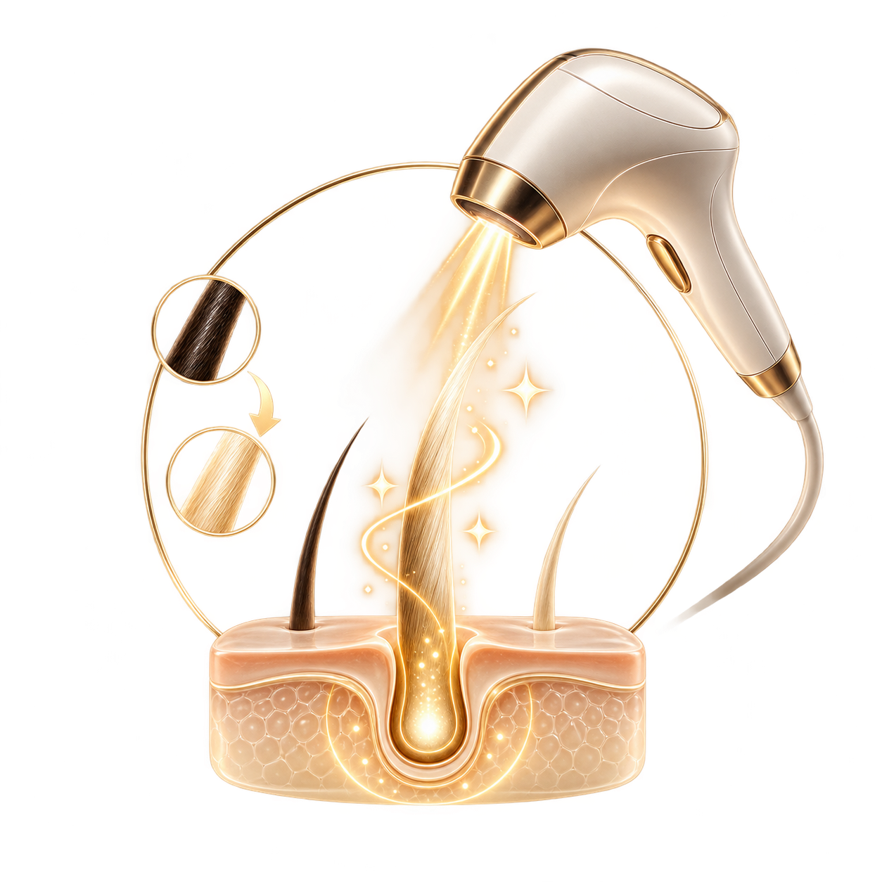 Laser hair care treatment at LAKLINIKE Beauty Clinic